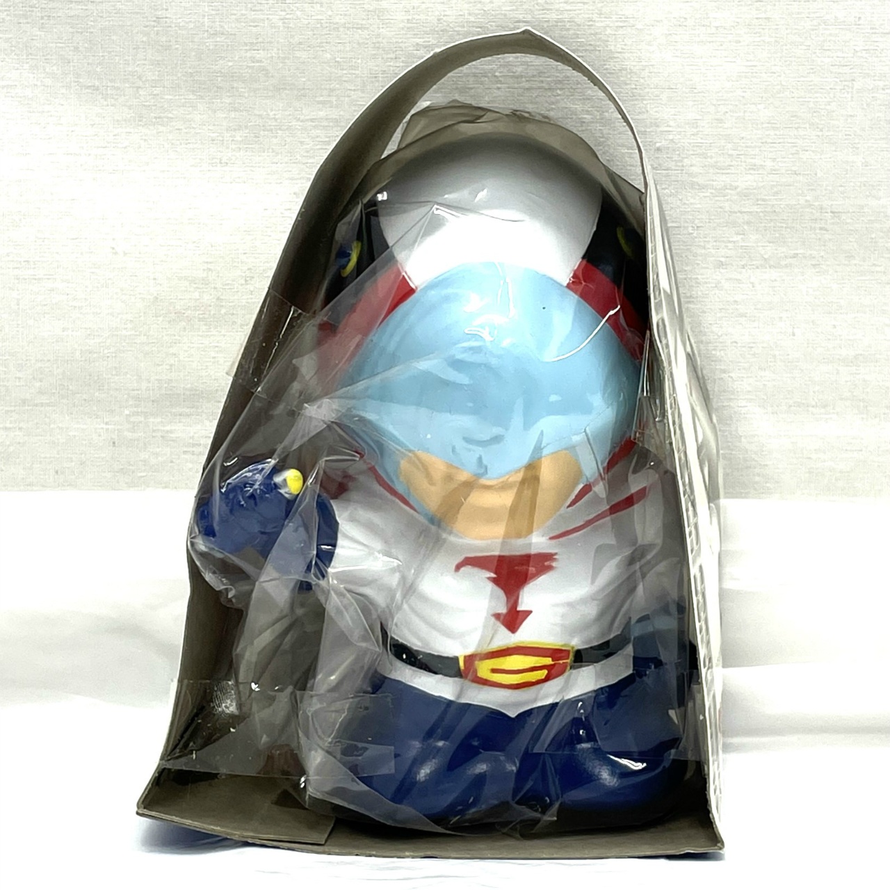 バンプレスト タツノコキャラクター ソフビ貯金箱 科学忍者隊ガッチャマン