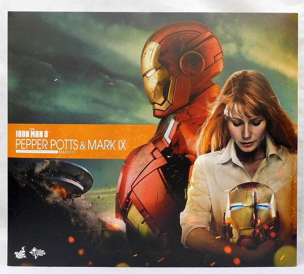 HOT TOYS ムービーマスターピース ペッパー･ポッツ&アイアンマン･マーク9 (アイアンマン3)