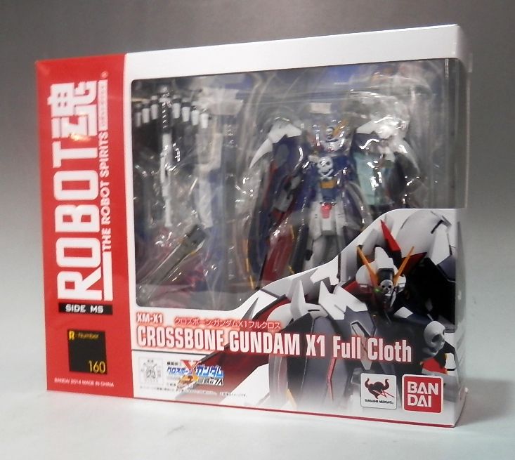 ROBOT Tamashii Crossbone Gundam X1 Full Cloth