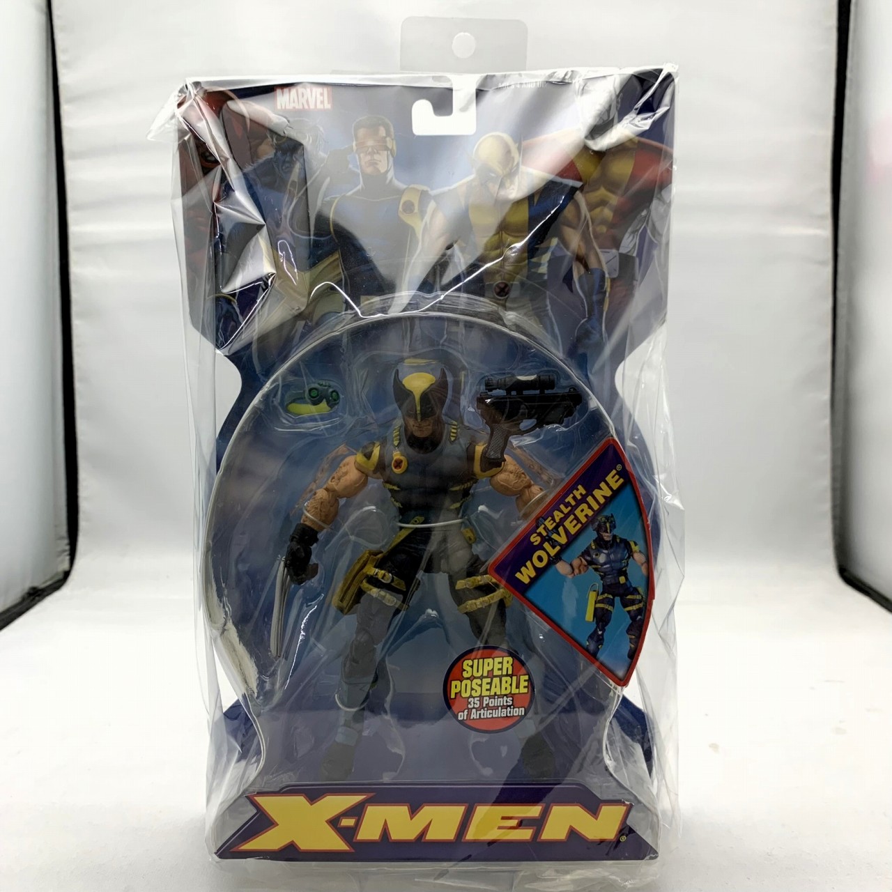 トイビズ X-MEN ステルス ウルヴァリン スーパーポーサブル 6インチアクションフィギュア