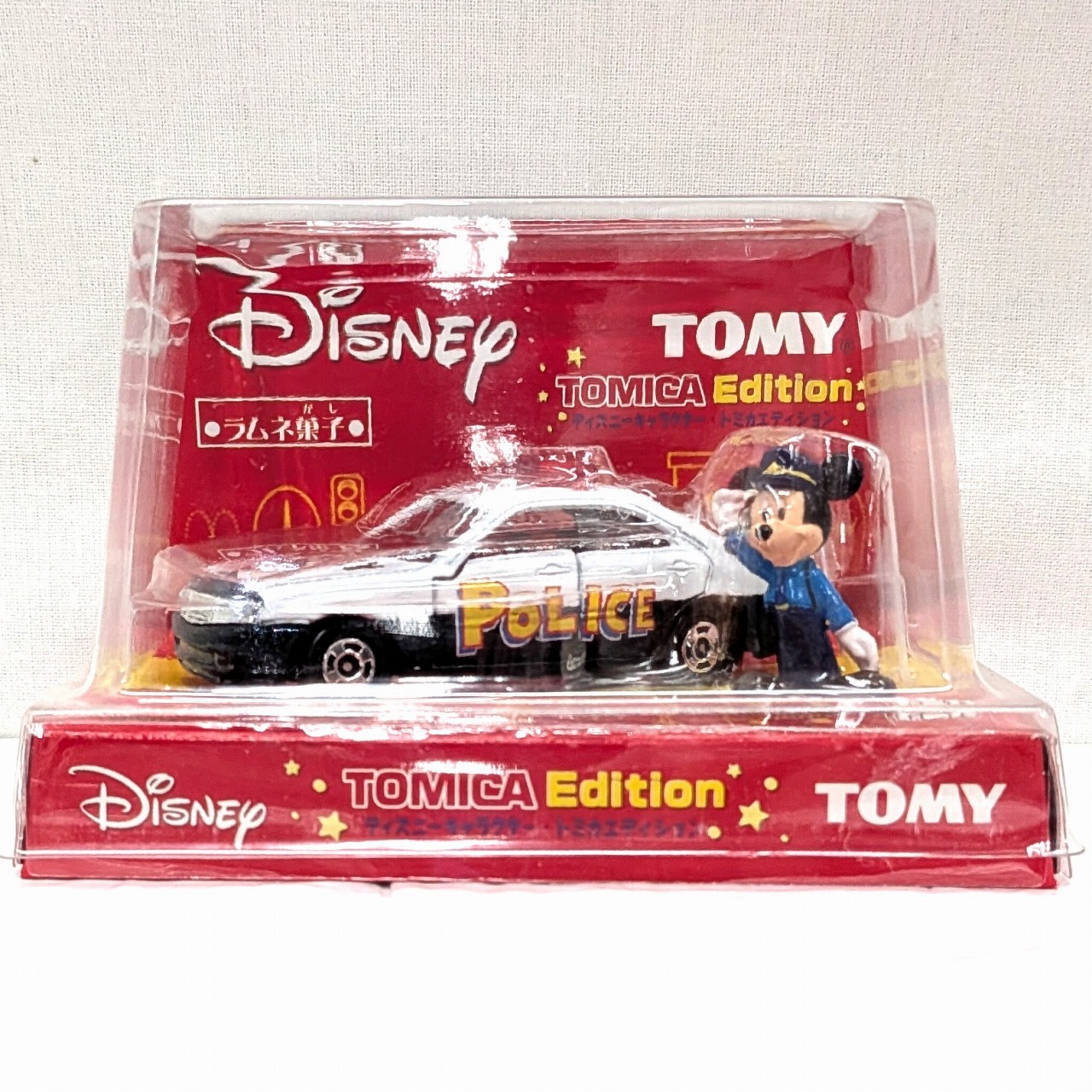 トミー ディズニーキャラクター・トミカエディション 1/63 日産セドリック パトカー&ミッキー