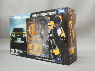 Takara Tomy - 【新品】トヨタ FJクルーザー × トランスフォーマー FJオプティマスプライム トヨタFJクルーザー×トランスフォーマー FJオプティマスの