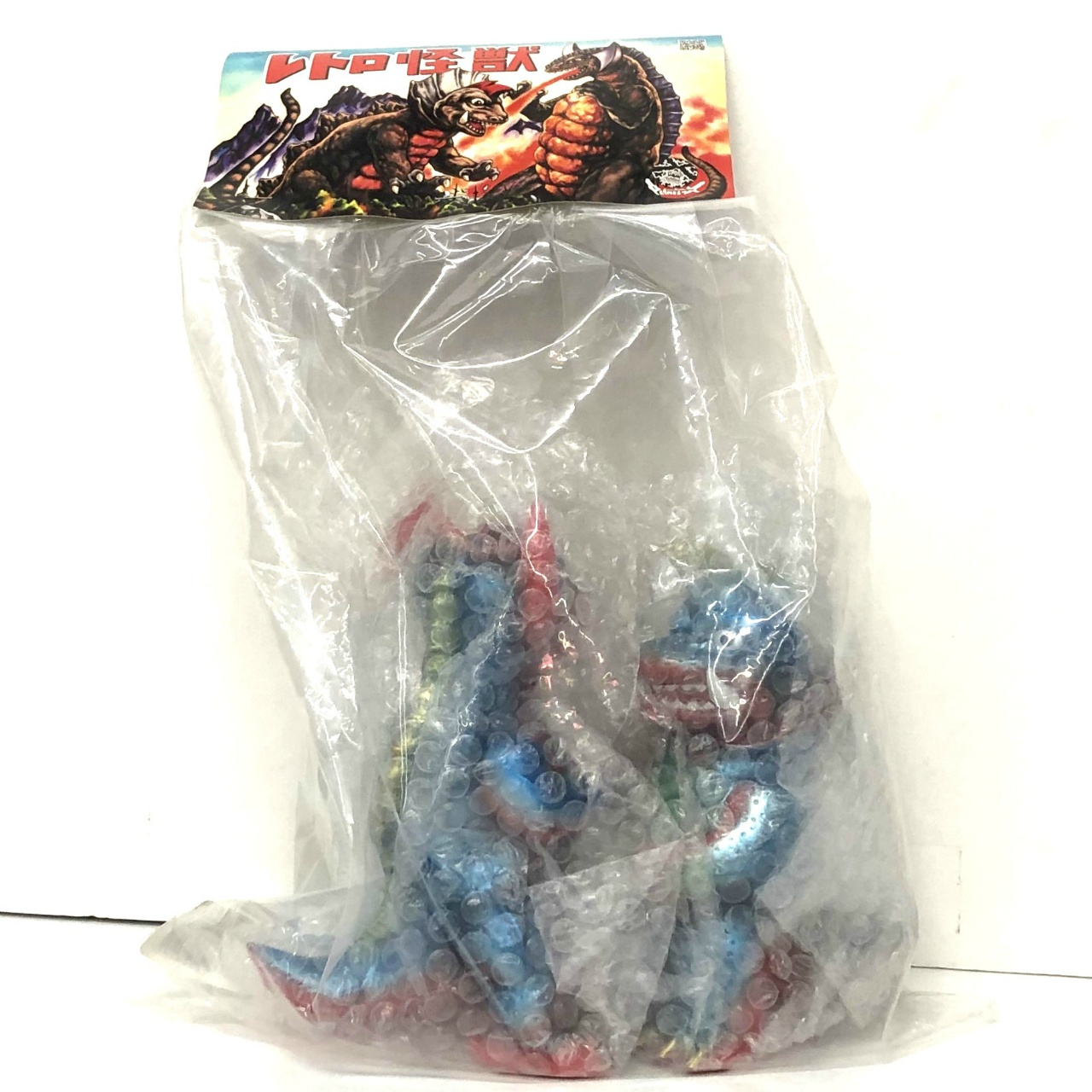 PLANET X Retro Kaijuセット(レッド) 墓場のオリジナル怪獣コレクション 23141-33057