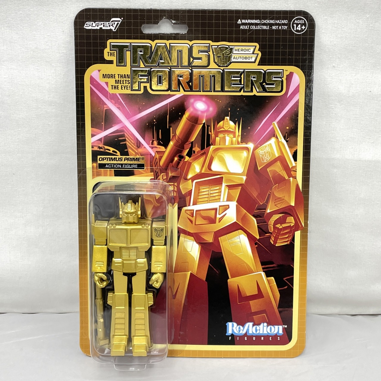 スーパー7 リ・アクション トランスフォーマー オプティマスプライム ゴールデンラグーン