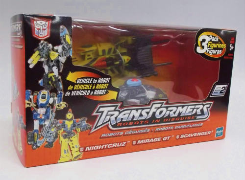トランスフォーマーRID サイバトロン3体セット(輸入版)