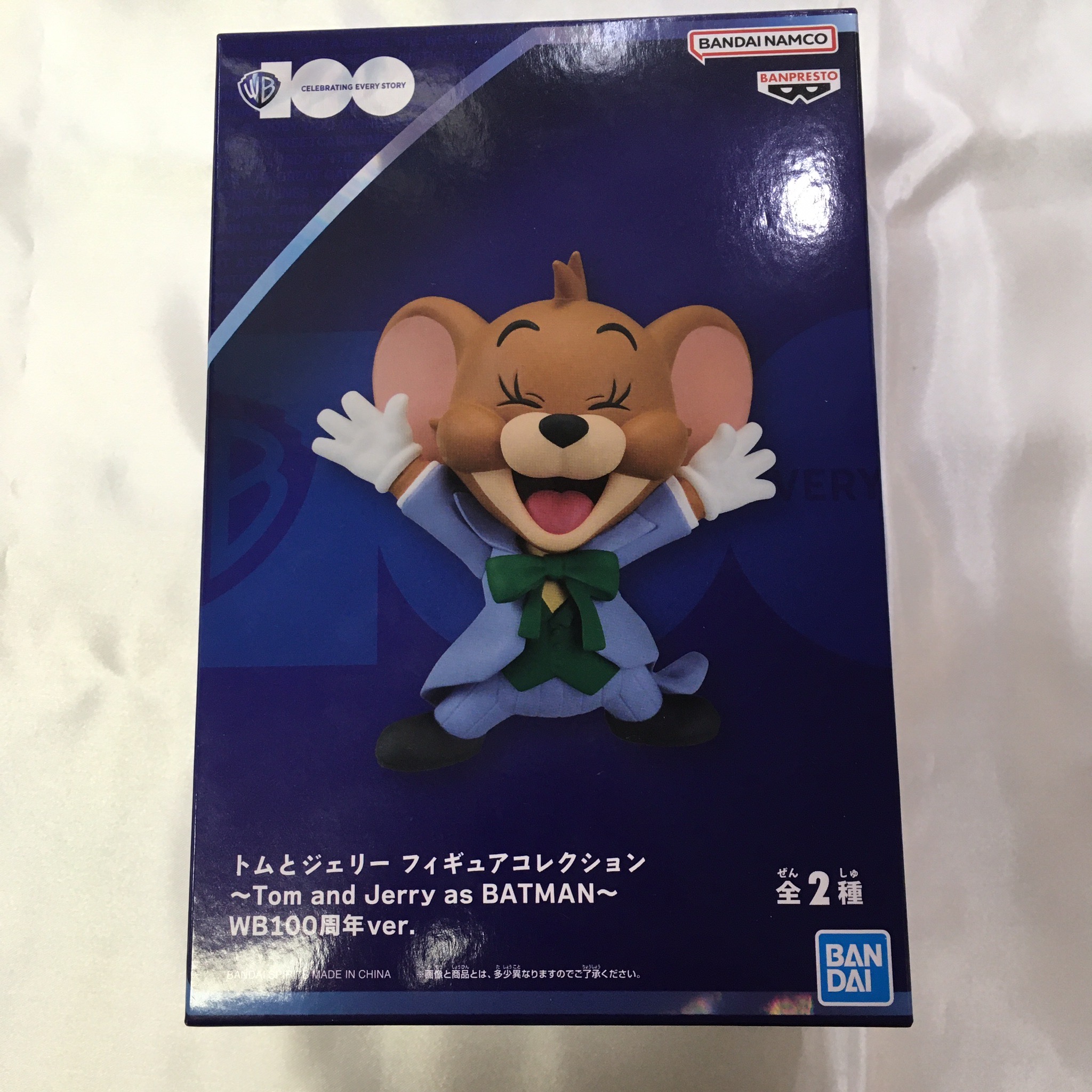 バンダイスピリッツ トムとジェリー フィギュアコレクション～Tom and Jerry as BATMAN～WB100周年ver. B:ジェリー 2672233