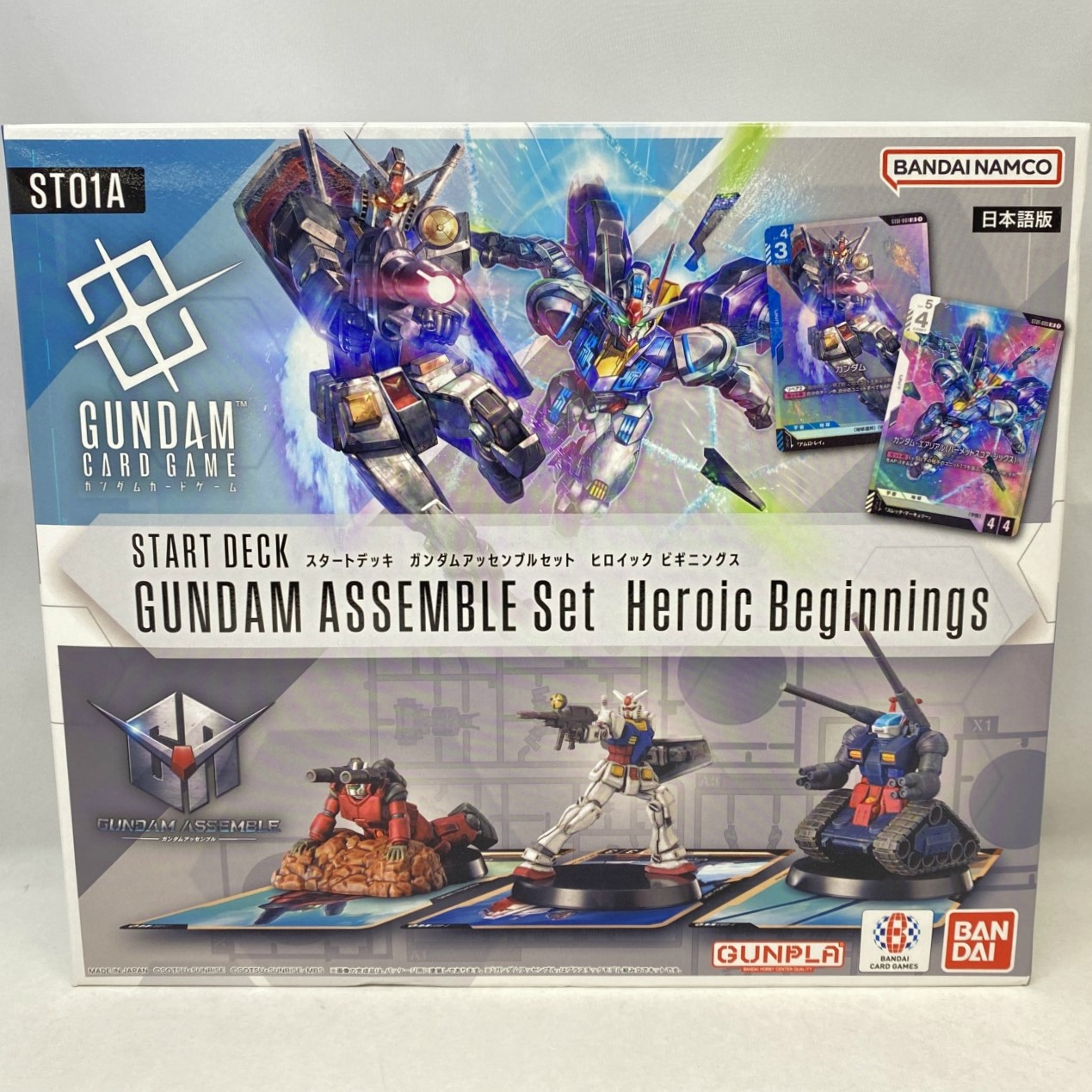 ガンダムカードゲーム スタートデッキ ガンダムアッセンブルセット Heroic Beginnings (ST01A)