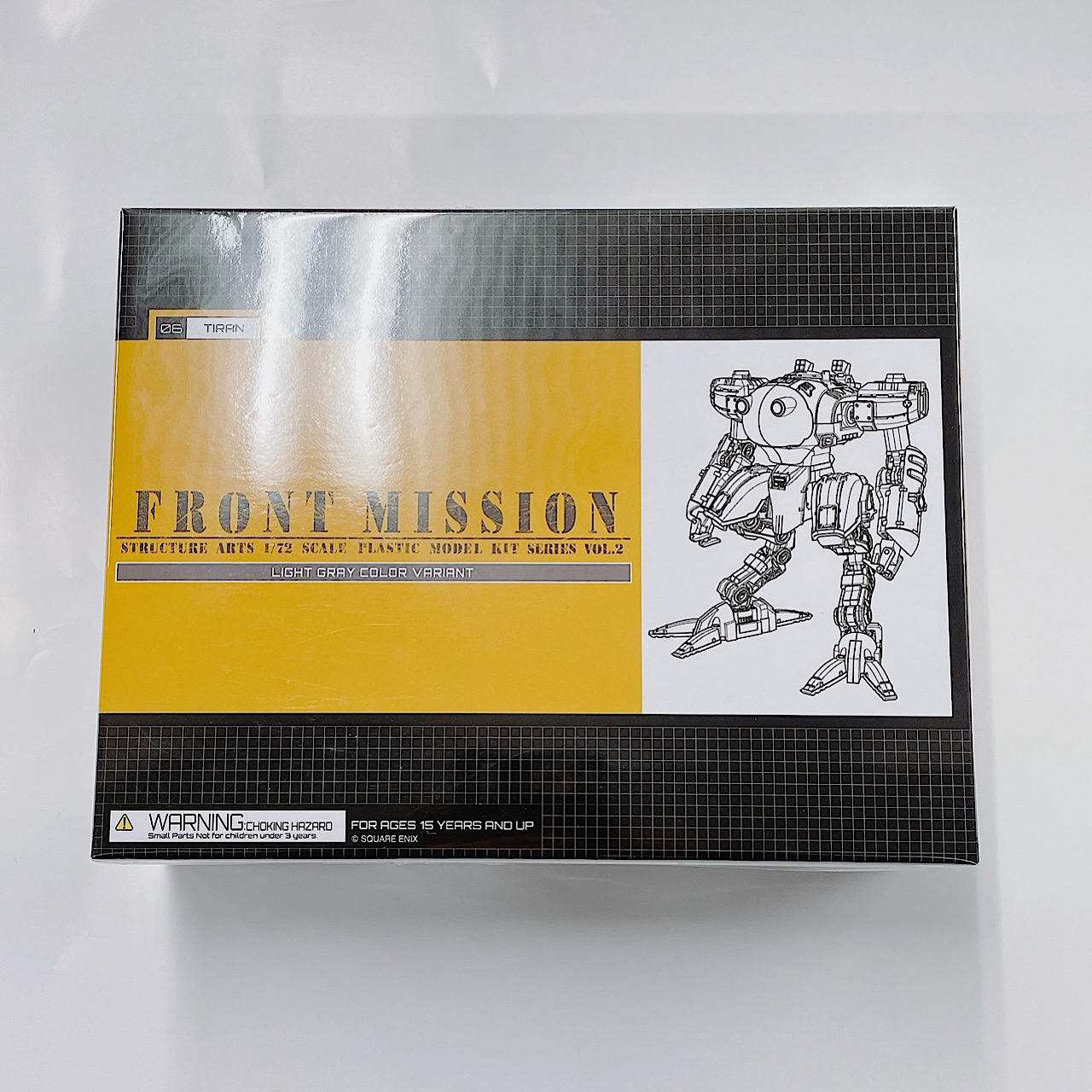 Square Enix 1/72 Front Mission Structure Arts 2 Terran Light Gray Ver.
