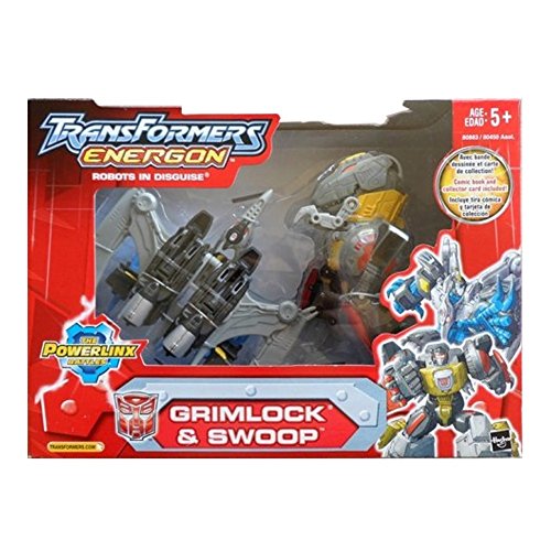 Transformers Energon Powerlinx Grimlock & Swoop