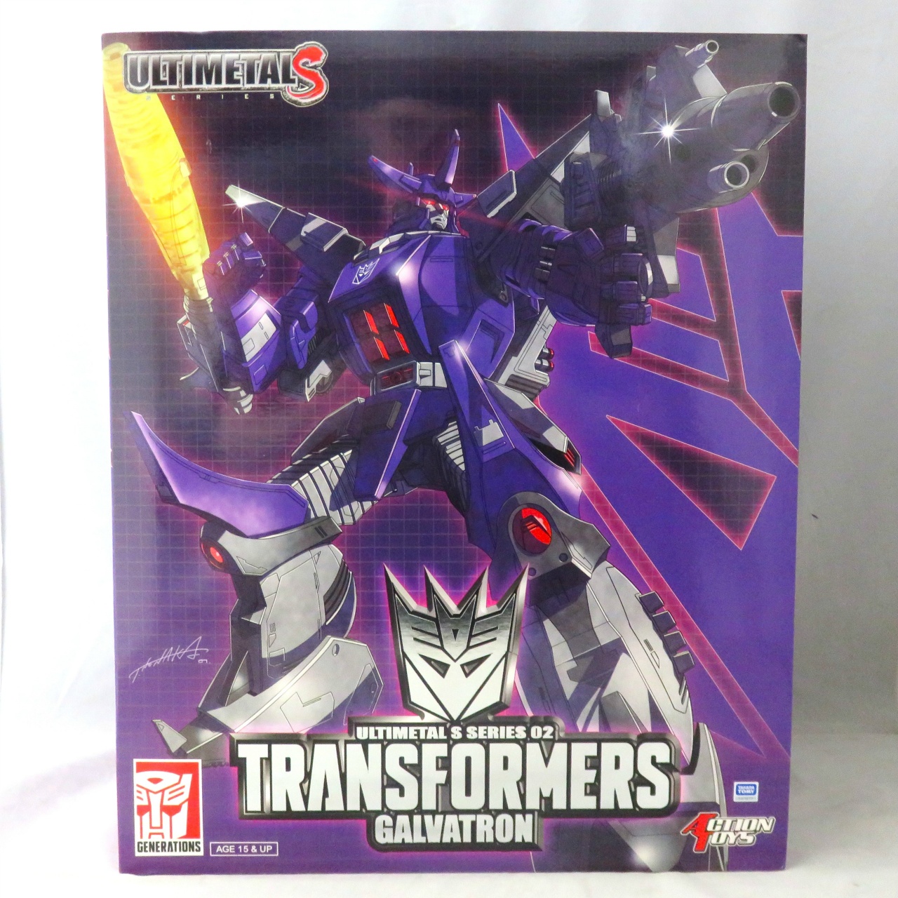 ACTION TOYS ULTIMETAL S Series 02 Transformers Galvatron [Overseas Version]