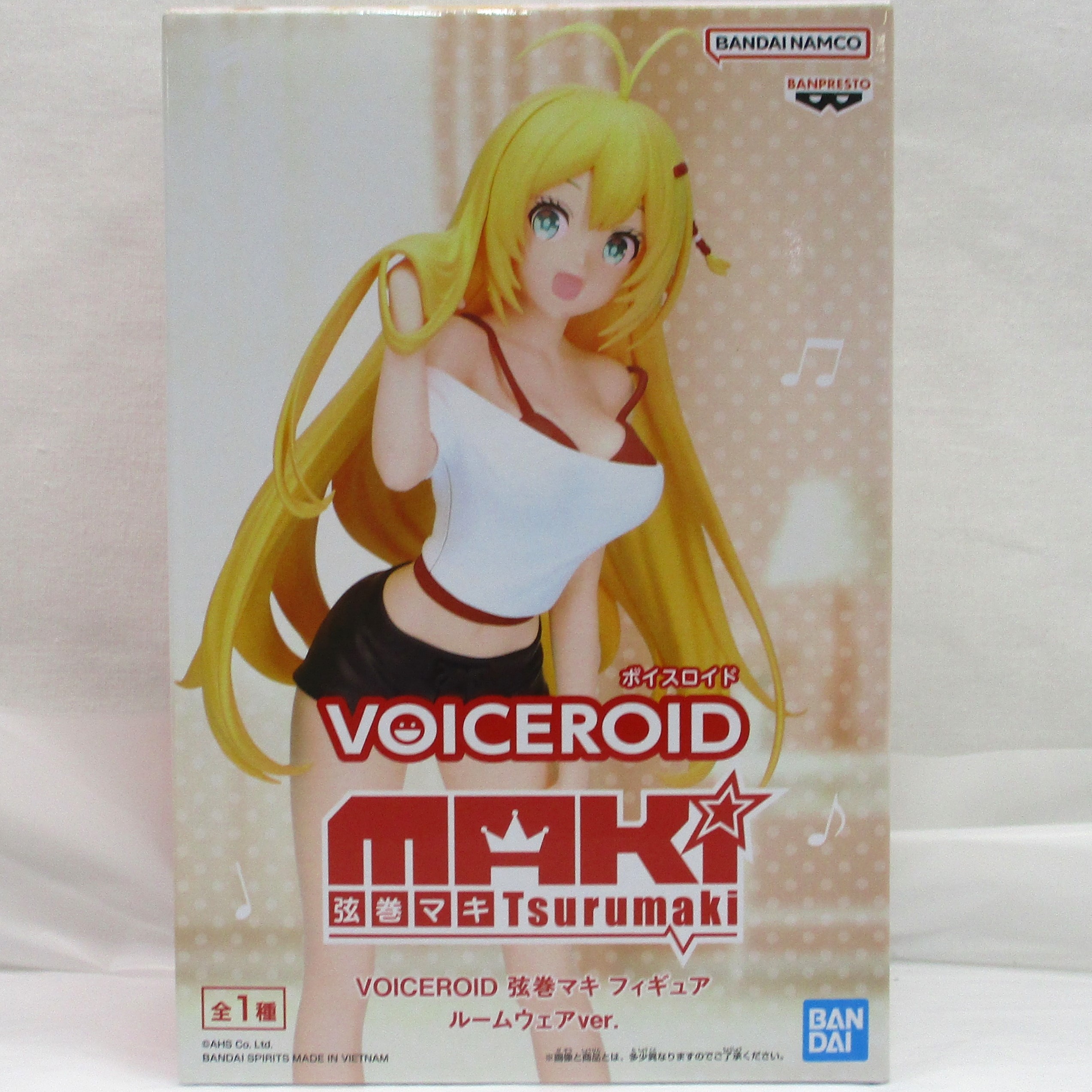 バンダイスピリッツ VOICEROID 弦巻マキ フィギュア ルームウェアver.