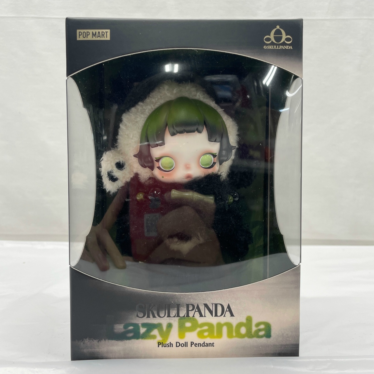 POP MART SKULLPANDA Lazy Panda ぬいぐるみペンダント スカルパンダ