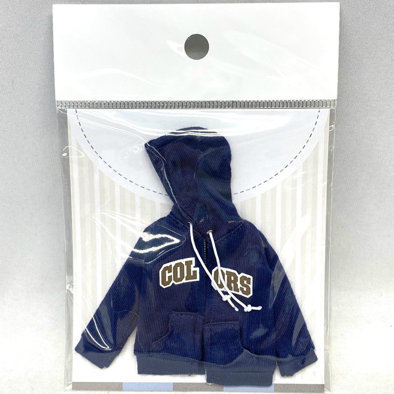 コトブキヤ 創彩少女庭園 タイニークローゼット ジップパーカーコレクションVol.2【Navy】