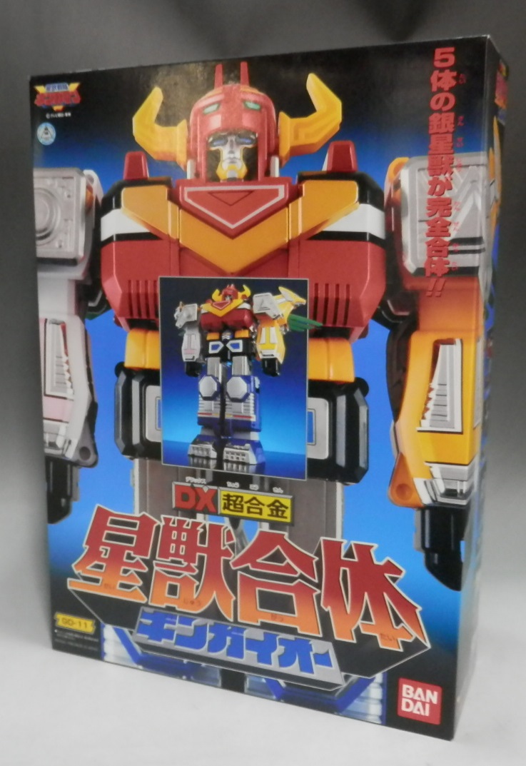バンダイ 星獣戦隊ギンガマン DX超合金 星獣合体ギンガイオー