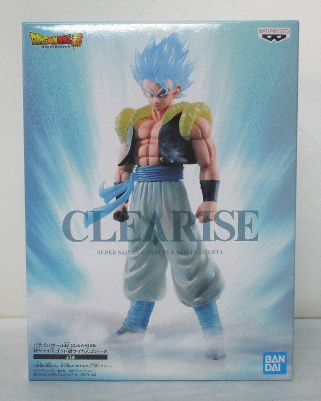 バンダイスピリッツ ドラゴンボール超 CLEARISE 超サイヤ人ゴッド超サイヤ人ゴジータ
