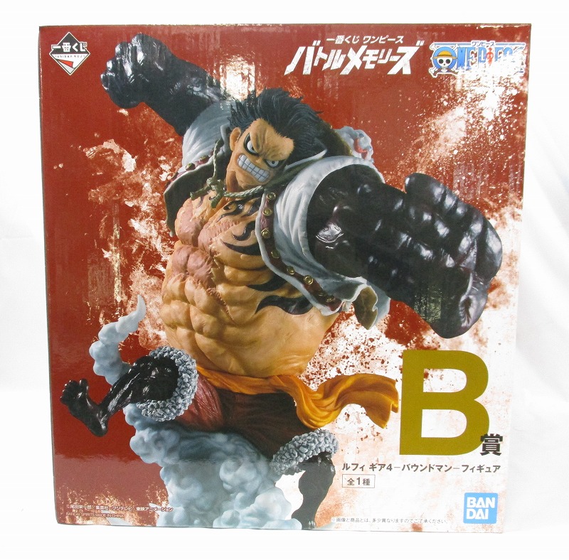 一番くじ ワンピース バトルメモリーズ B賞 ルフィ ギア4 バウンドマン フィギュア