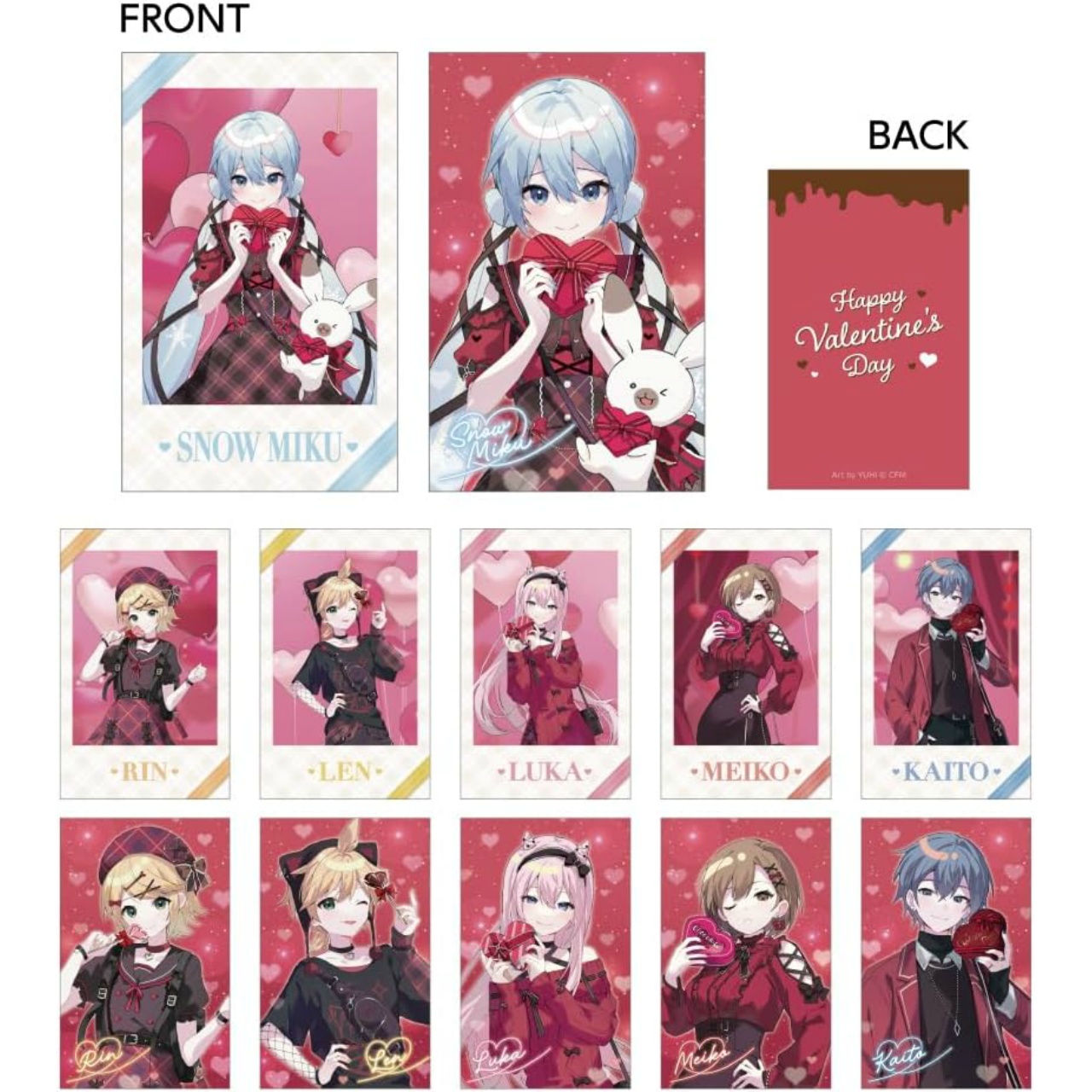 雪ミク×ドン・キホーテ トレーディング チェキ風カード【単品】