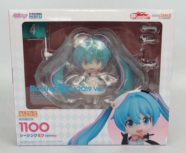 Nendoroid No.1100  Racing Miku 2019ver.(Hatsune Miku GT project)