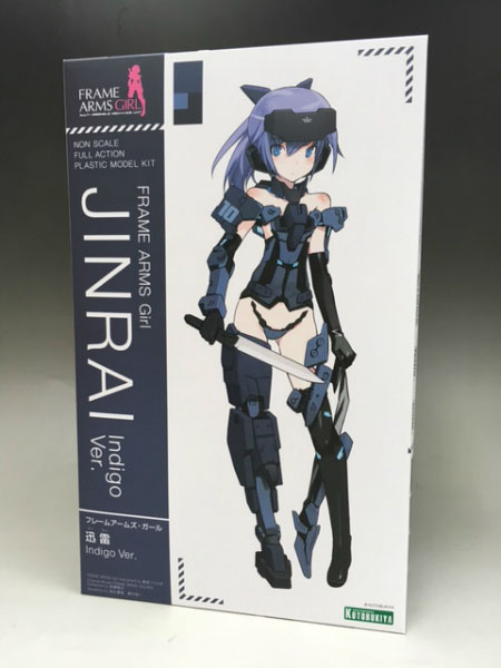 Kotobukiya Plastic Model Frame Arms Girl Jinrai Indigo Ver. without Bonus