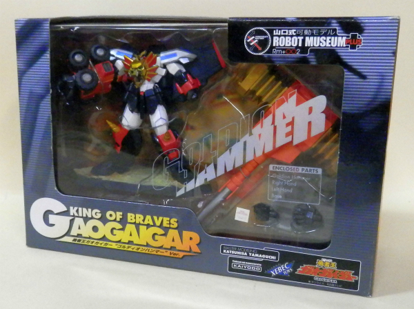 Kaiyodo Yamaguchi Model ROBOT MUSEUM GaoGaiGar Goldion Hammer ver.