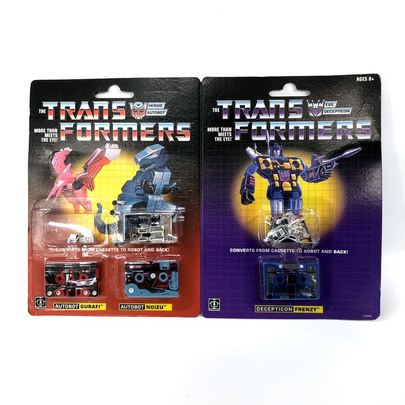 ハズブロ 戦え!超ロボット生命体トランスフォーマー G1ヴィンテージミニカセット3パック