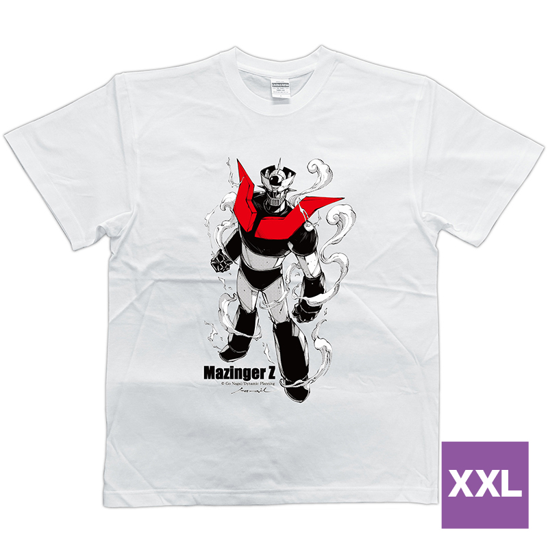 GODTAIL マジンガーZ Tシャツ (白) XXLサイズ