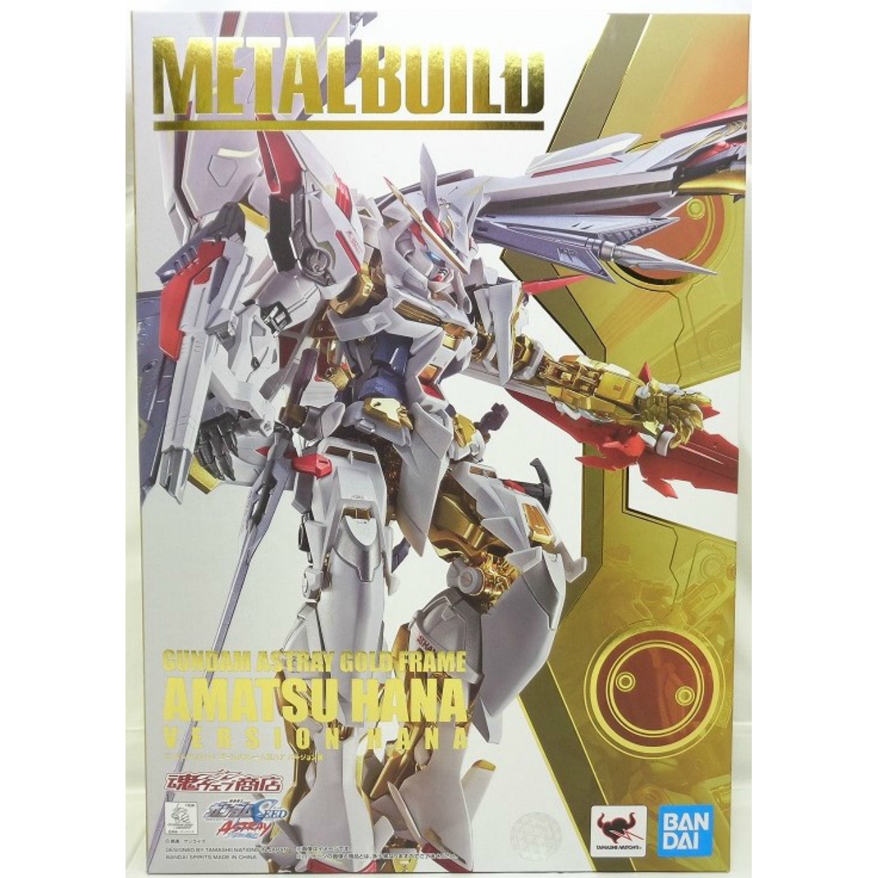 METAL BUILD ガンダムアストレイ ゴールドフレーム天ハナ バージョン華