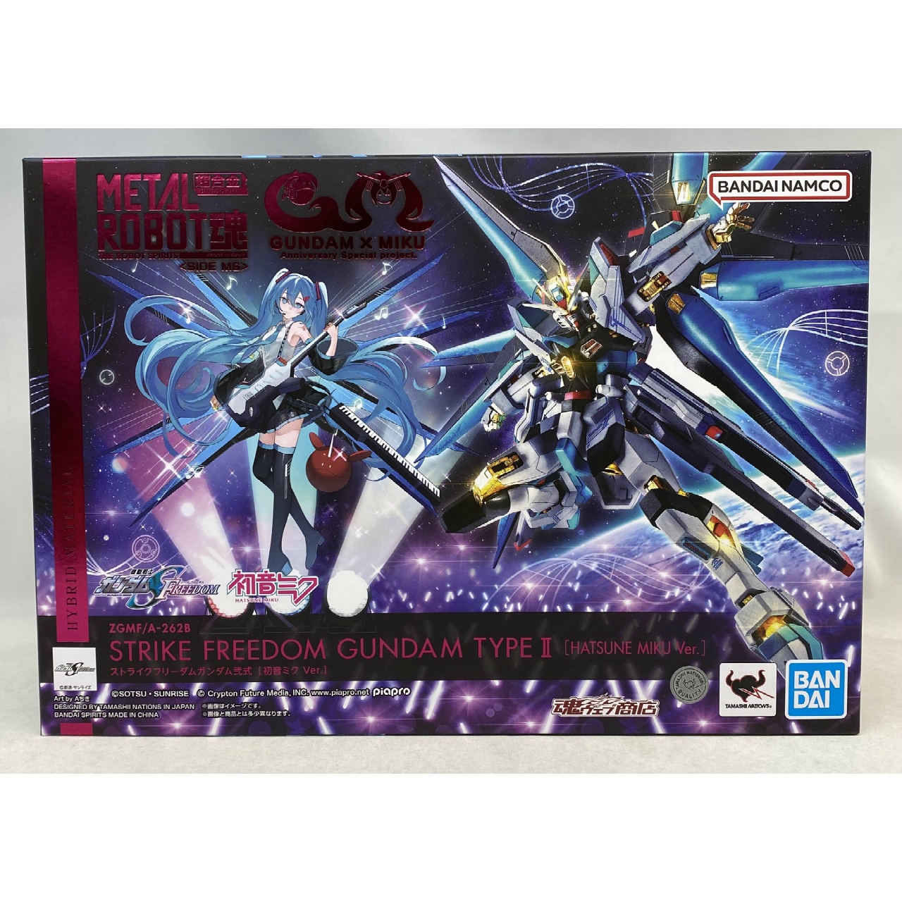 METAL ROBOT魂 <SIDE MS>ストライクフリーダムガンダム弐式 初音ミク Ver.