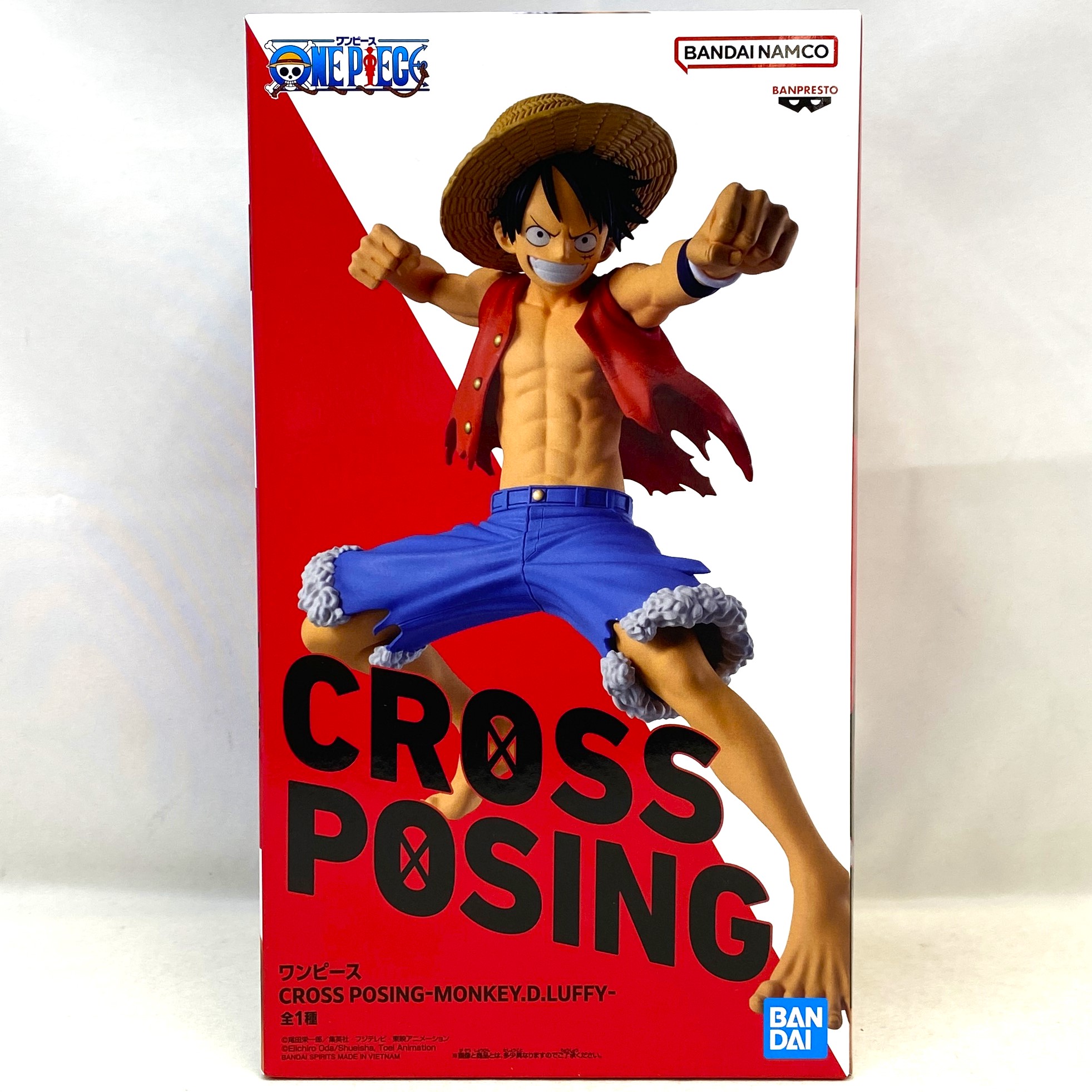 バンダイスピリッツ ワンピース CROSS POSING-MONKEY.D.LUFFY-