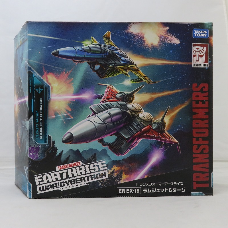 Takara Tomy Mall Limited Transformers Earthrise ER EX-19 Ramjet & Dirge
