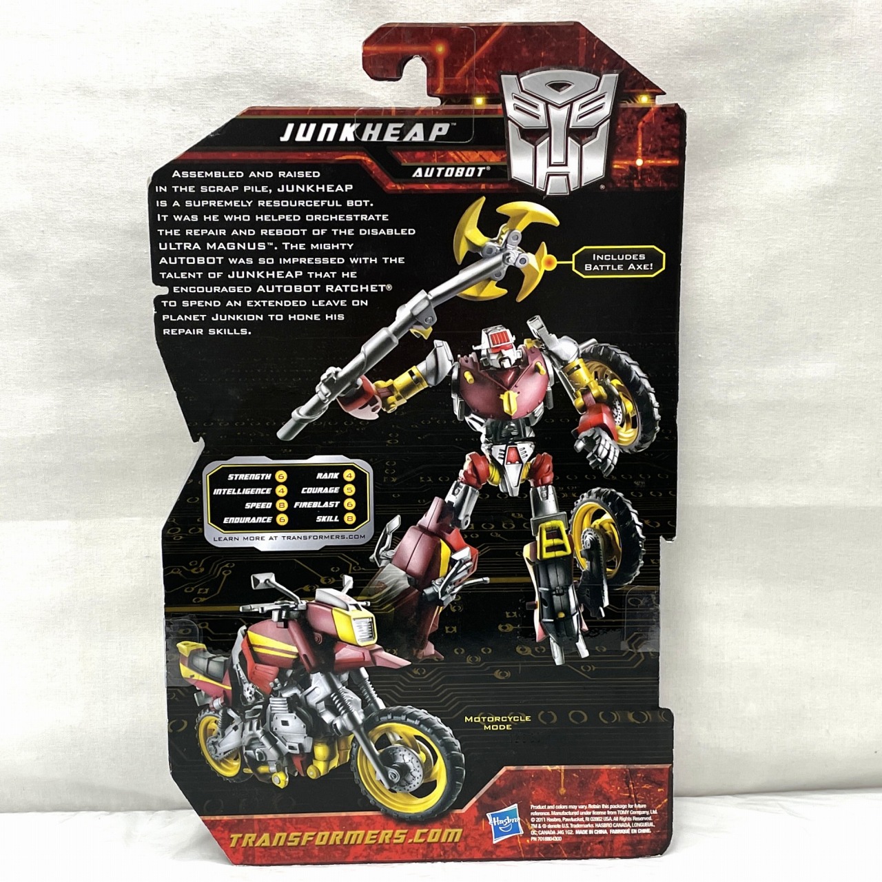 Transformers GENERATIONS Deluxe Class Junkheep (U.S Package)