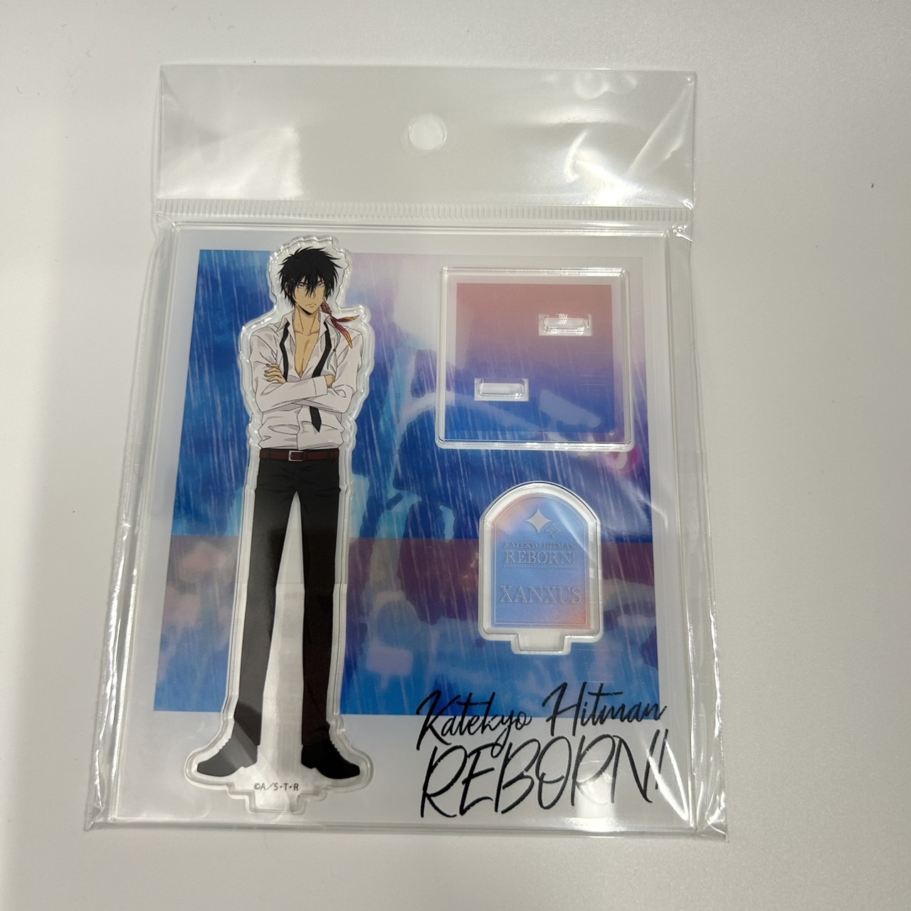 Katekyo Hitman REBORN! Acrylic Stand XANXUS Rain Wet Ver.