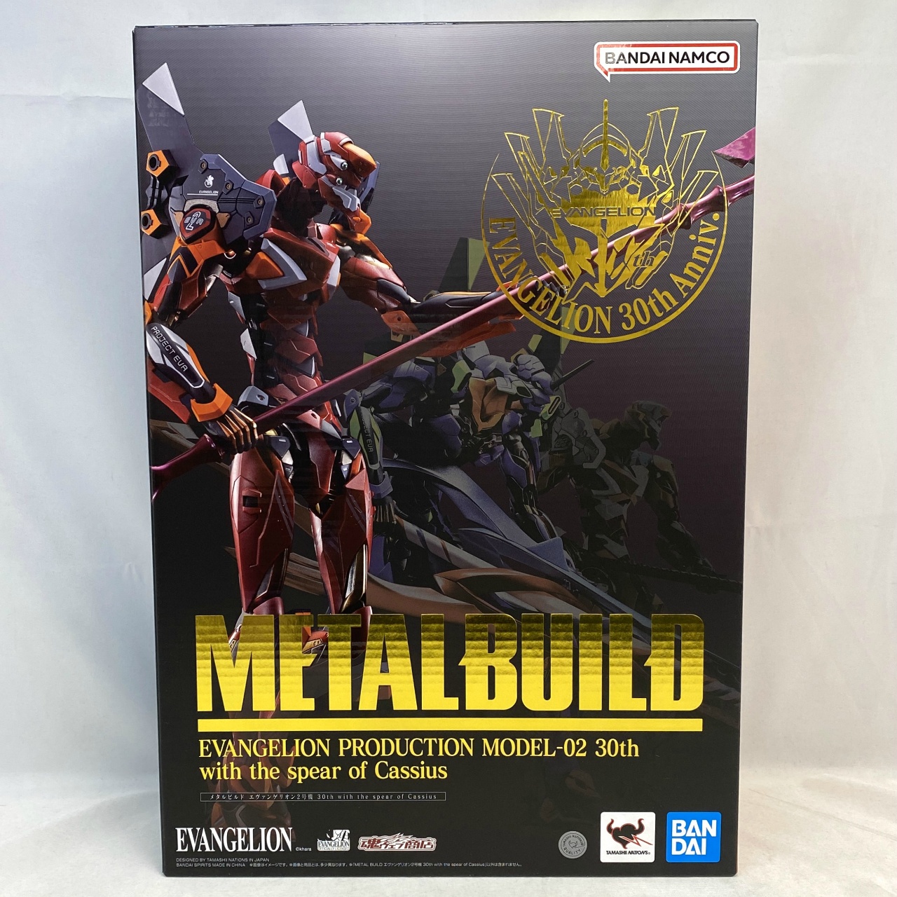 METAL BUILD エヴァンゲリオン2号機 30th with the spear of Cassius