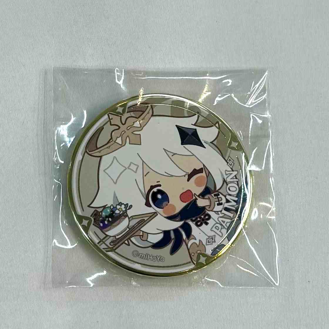 Genshin Impact x Sweets Paradise -Rock and Flower Festival- Chibi Character Trading badge Paimon