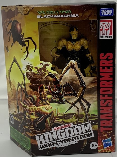Transformers Generations WFC Kingdom Black Arachnia (Deluxe)