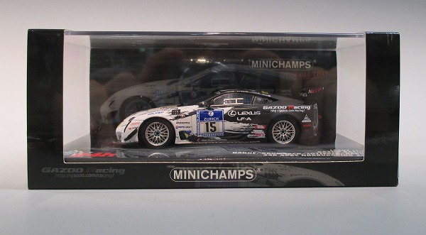 MINICHAMPS 1/43 Lexus LF-A Gazoo Racing Nurburgring 2009 #15