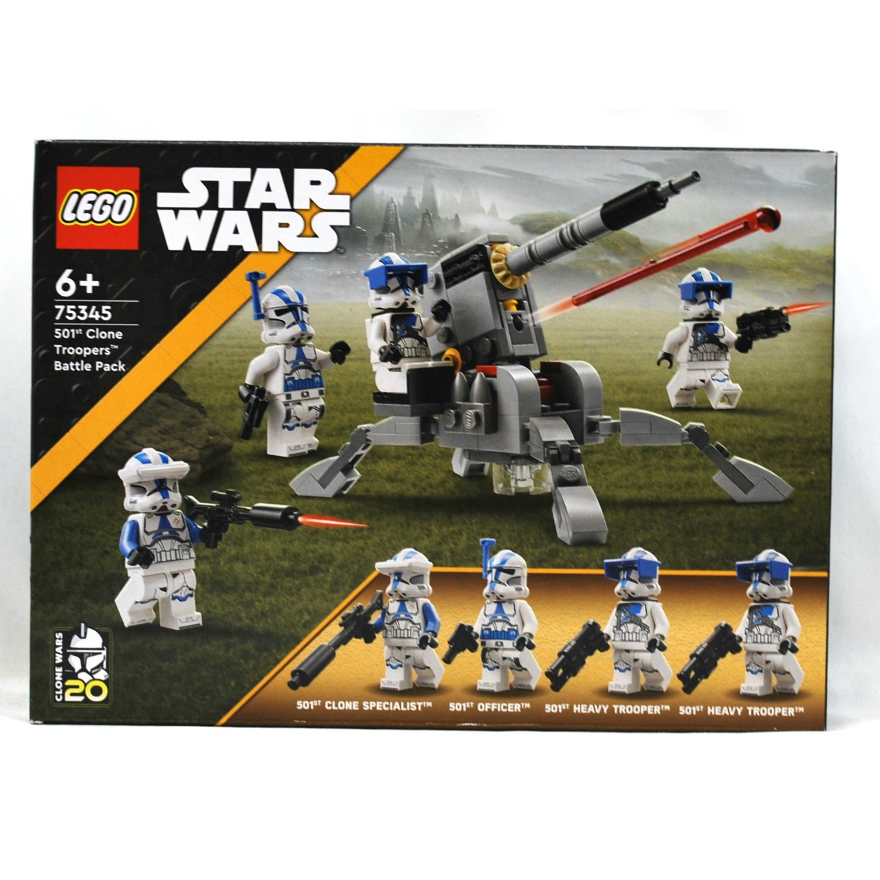 LEGO スターウォーズ クローン・トルーパー 501部隊 バトルパック #75345