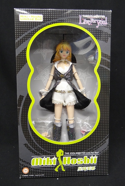 Megahouse Idol Master Live For You Miki Hoshii Limited Action Doll