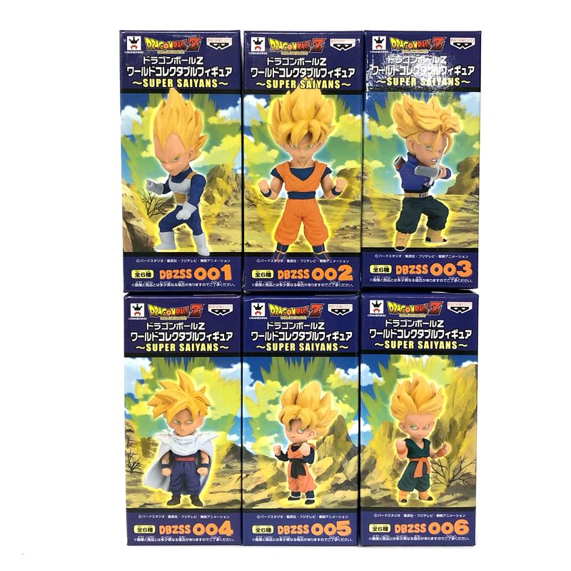 ドラゴンボールZ ワールドコレクタブルフィギュア ～SUPER SAIYANS～ 全6種セット 49152