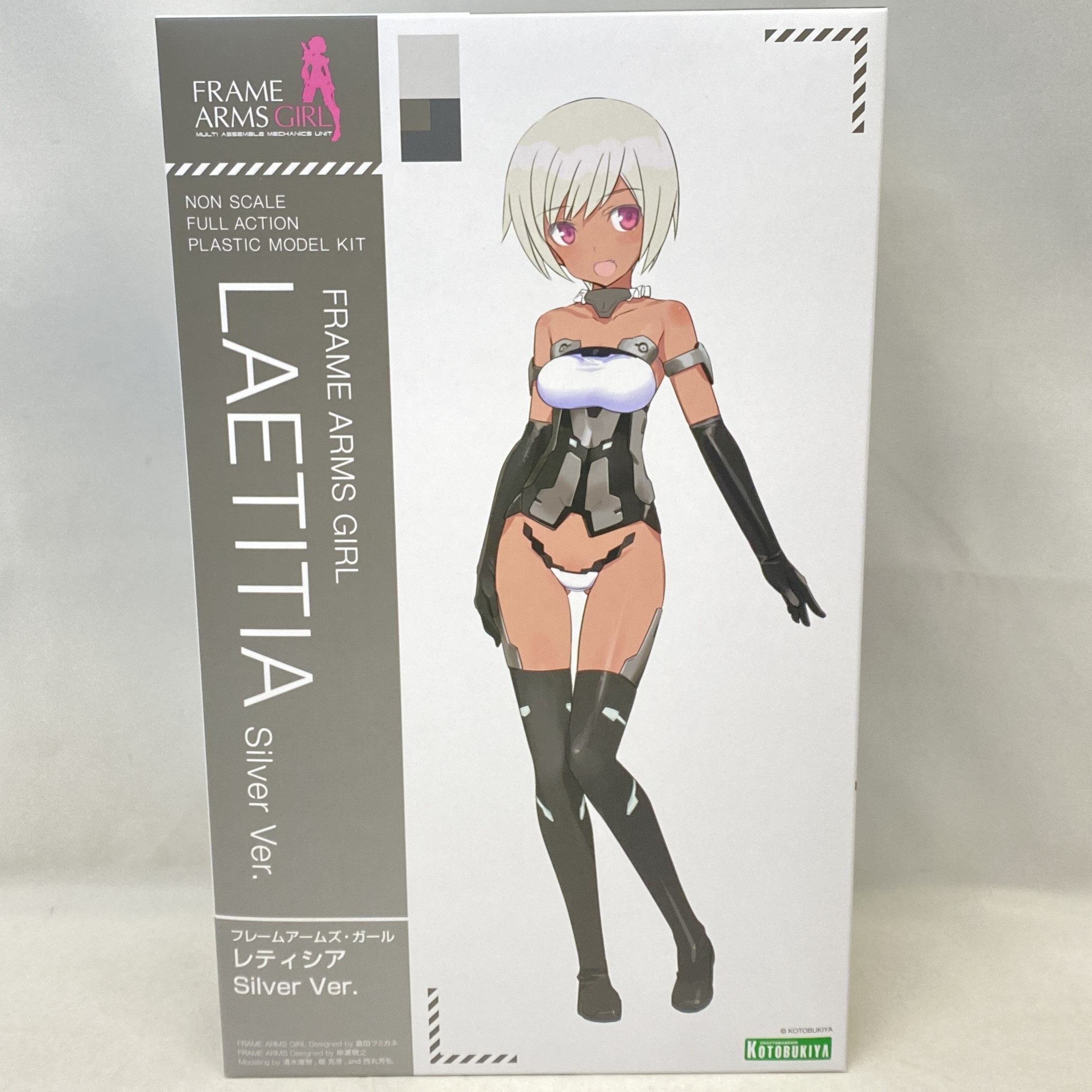 コトブキヤ フレームアームズ・ガール レティシア Silver Ver. プラモデル