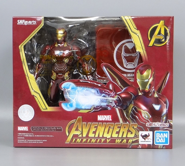 S.H.Figuarts アイアンマン マーク50 ナノウェポンセット(アベンジャーズ/インフィニティ・ウォー)