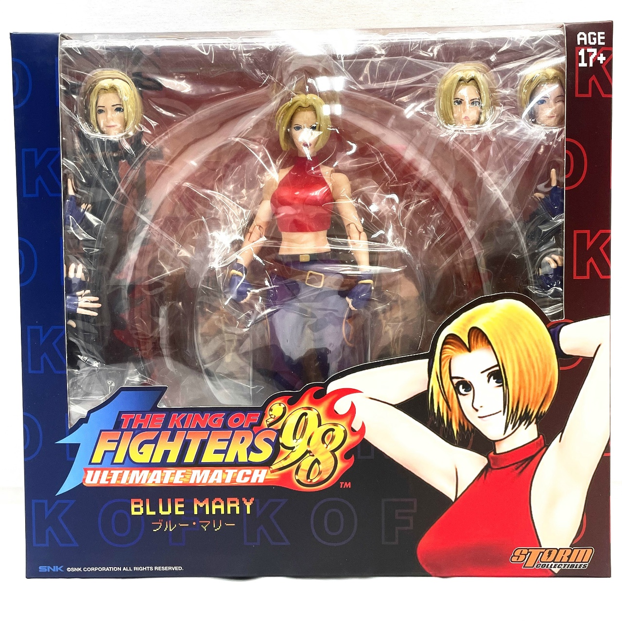 ストームコレクティブルズ ブルー・マリー [ザ・キング・オブ・ファイターズ '98 アルティメットマッチ] 1/10スケールアクションフィギュア