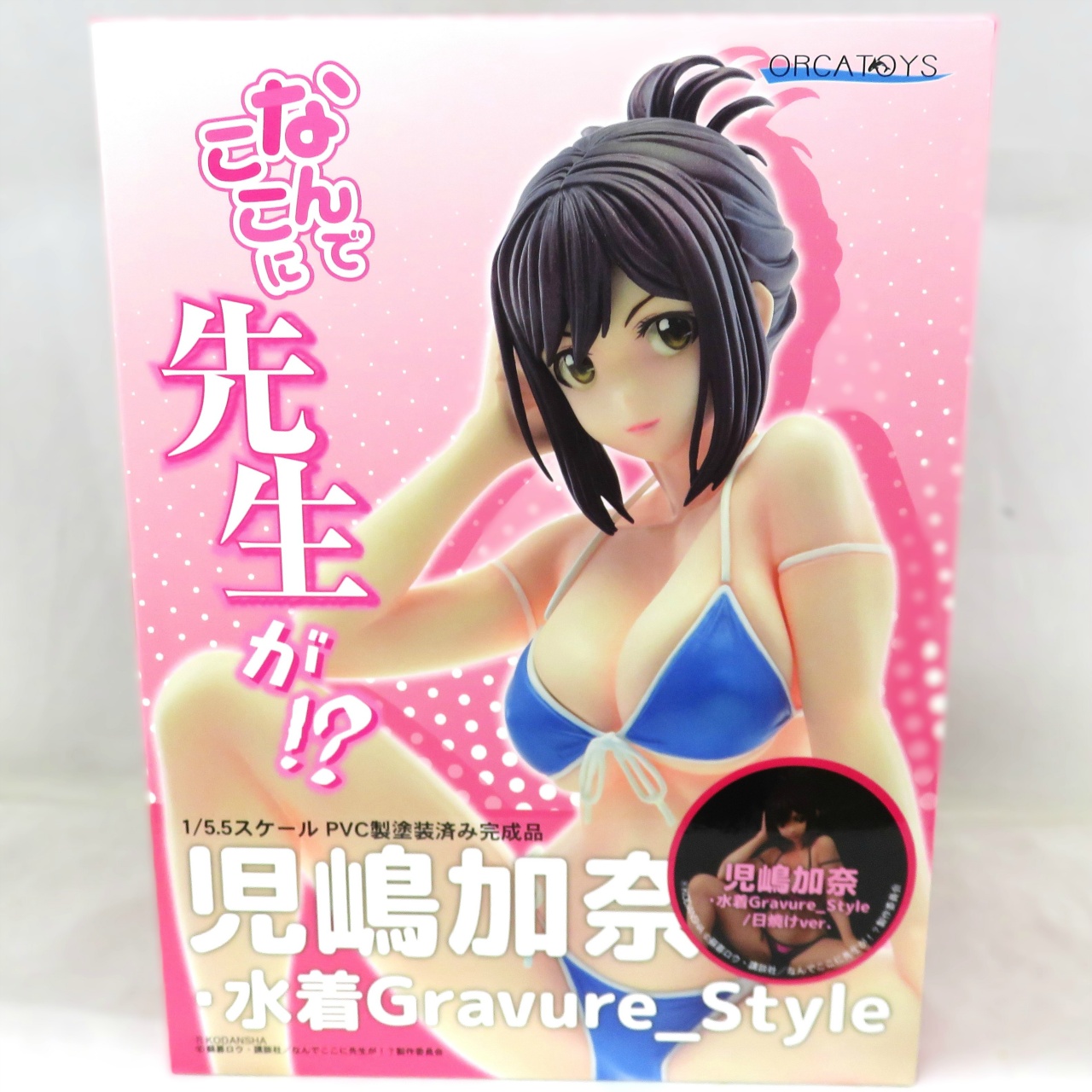 Orca Toys Kana Kojima Swimsuit Gravure_Style/Tanned ver. 1/5.5 scale PVC painted finished product
