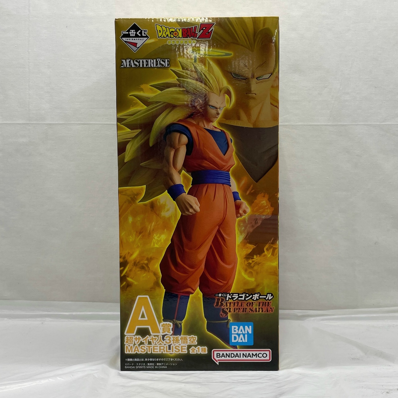 一番くじ ドラゴンボール BATTLE OF THE SUPER SAIYAN A賞 超サイヤ人3孫悟空 MASTERLISE