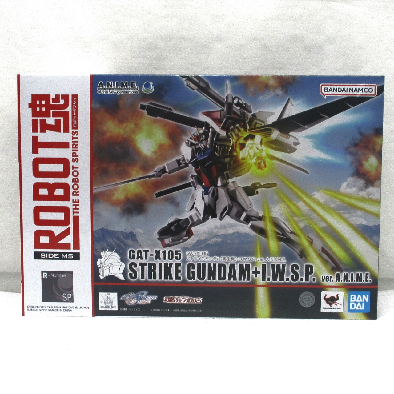 ROBOT魂 <SIDE MS> GAT-X105 ストライクガンダム(再生機)+I.W.S.P. ver. A.N.I.M.E.
