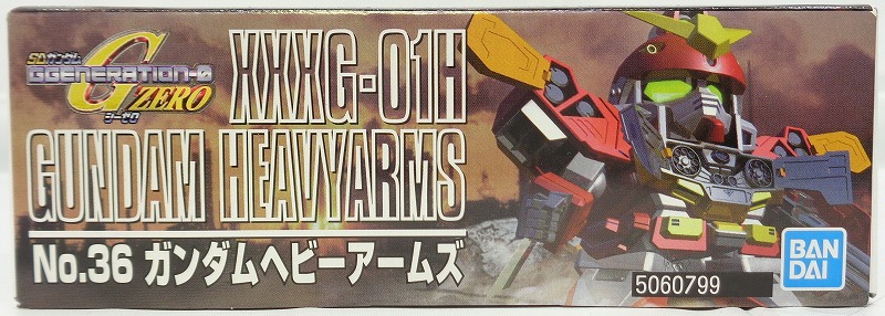 SDガンダムGジェネレーションZERO ガンダムヘビーアームズ (バンダイスピリッツ版)