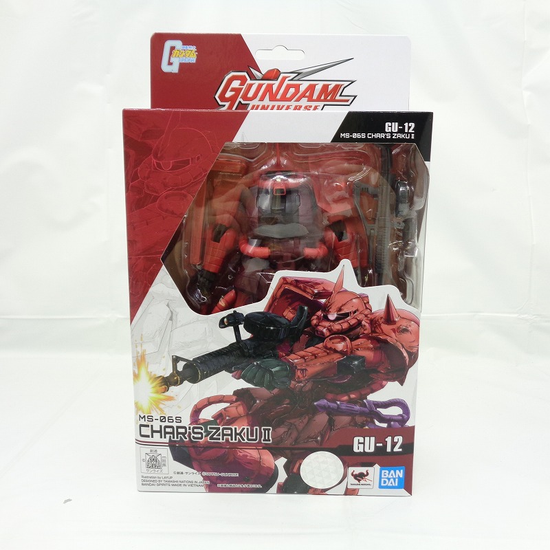 GUNDAM UNIVERSE MS-06S CHAR'S ZAKU II(シャア専用ザクII)