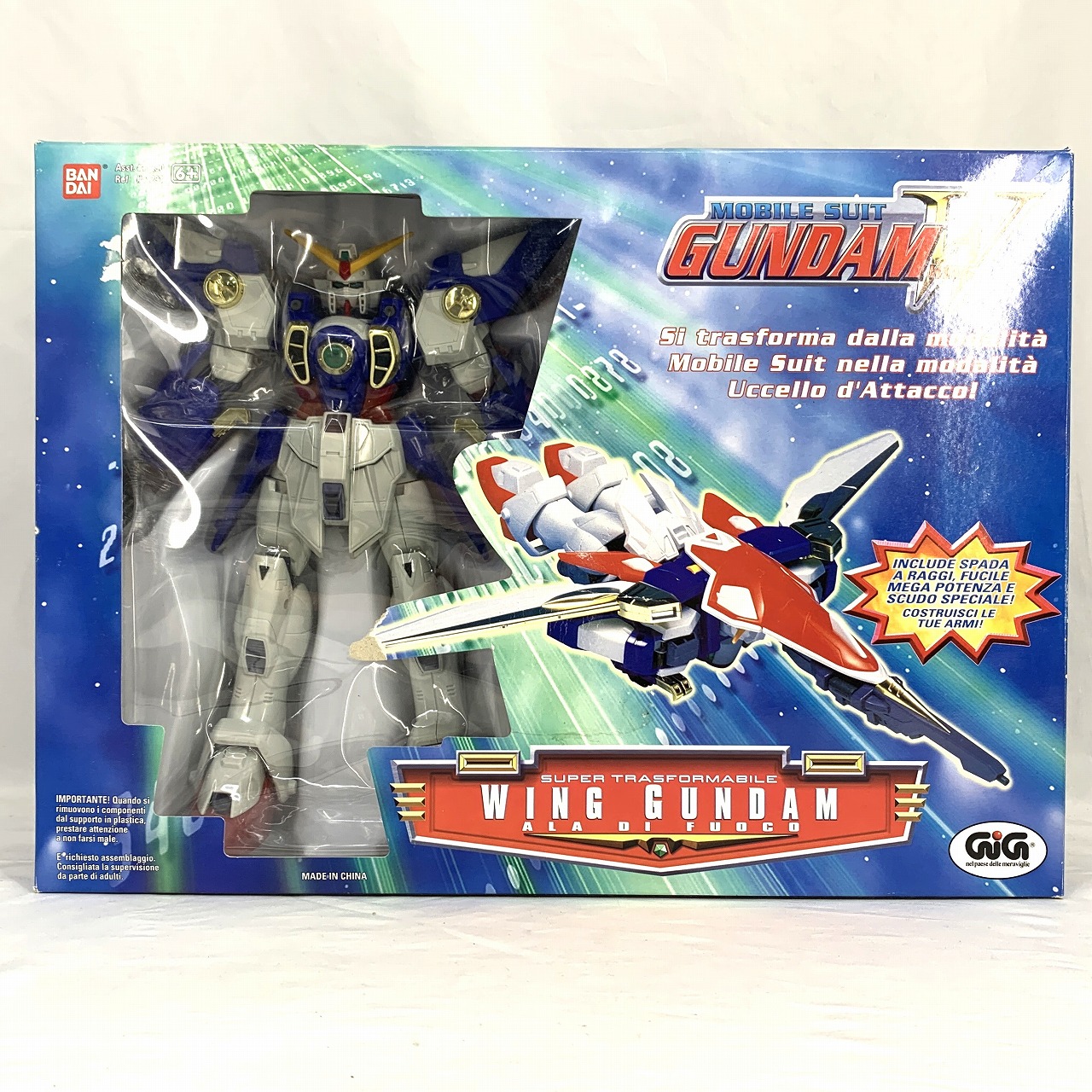 イタリア版 DXウイングガンダム SUPER TRASFORMABLE WING GUNDAM