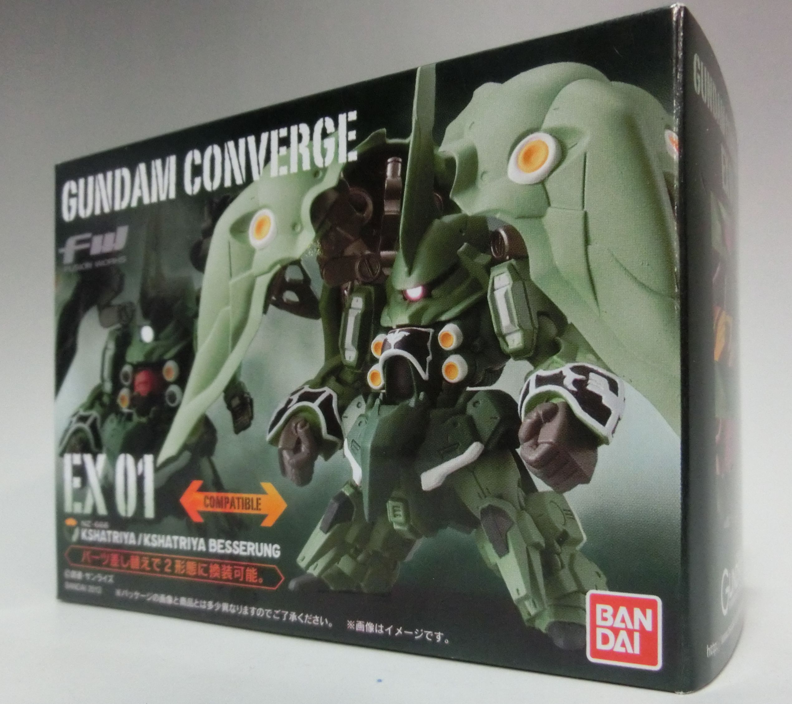 FW Gundam Converge EX01 Kshatriya