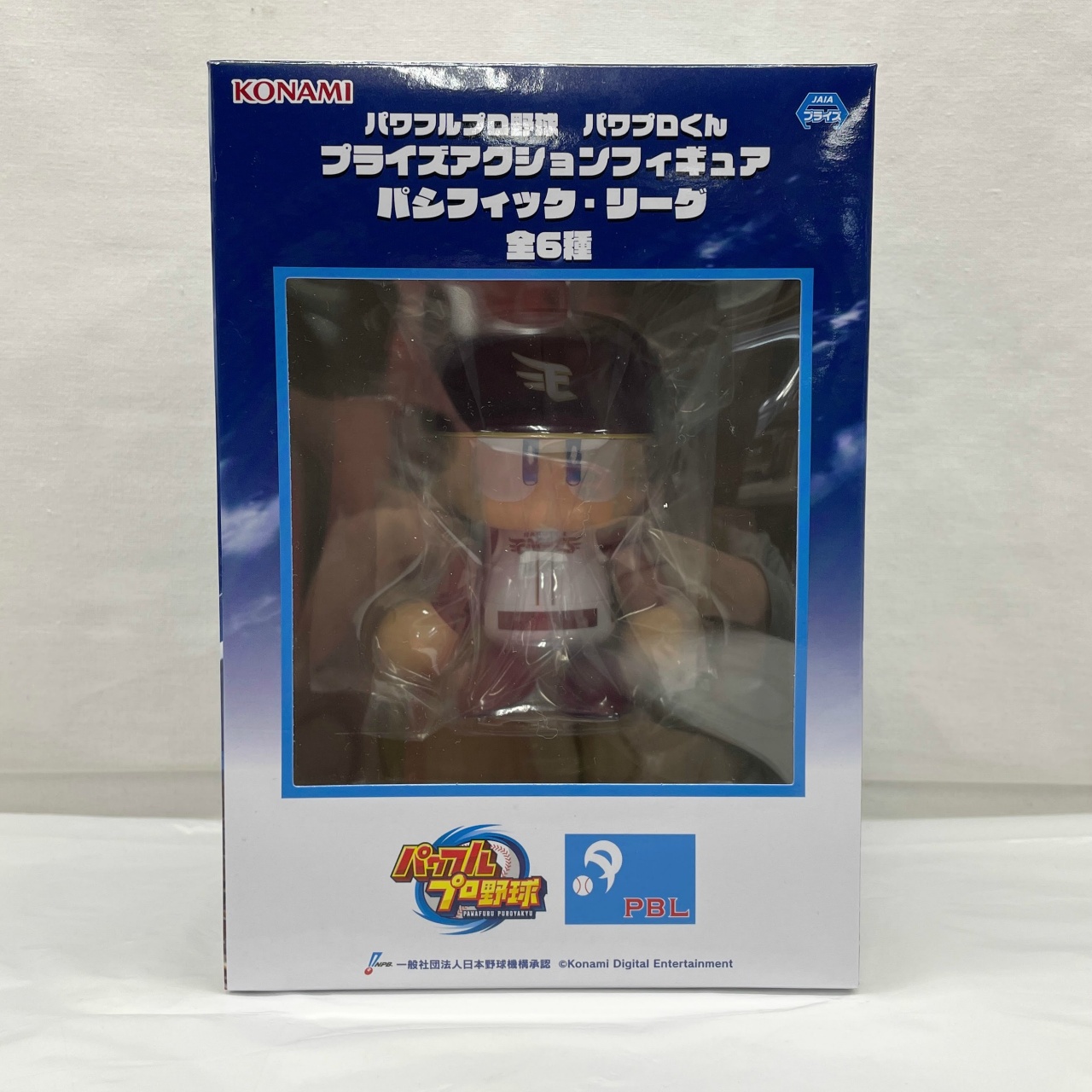 コナミ パワフルプロ野球 パワプロくん プライズアクションフィギュア パシフィック・リーズ ”楽天ゴールデンイーグルス”再販版